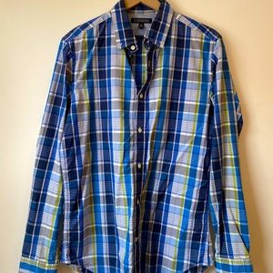 Banana Republic Men’s Plaid Dress Shirt
